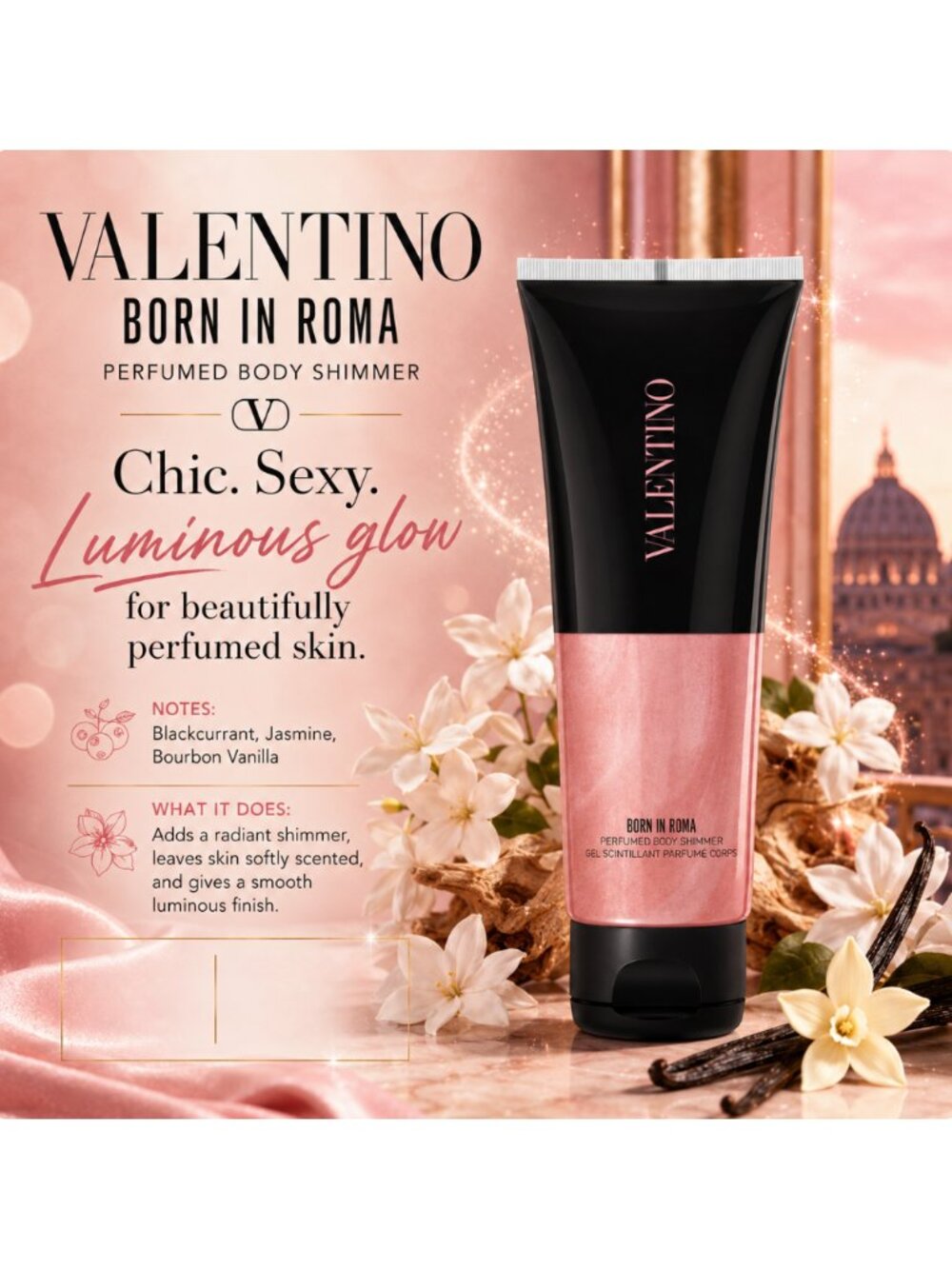 Valentino Born In Roma Body Shimmer